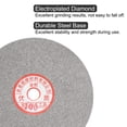 thumbnail image 4 of Uxcell Diamond Sanding Grinding Disc 6" Grit 100 5/8" Arbor Hole Flat Lap Wheel Disk Polishing Discs, 4 of 6