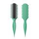 thumbnail image 1 of AM8:00 Cepillo para definir rizos: cepillo de peinado premium de 9 filas para cabello rizado que mejora la definición y separación de los rizos (verde), 1 of 5