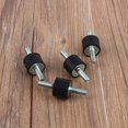 thumbnail image 3 of High quality 4 sets of rubber shock absorbers (pads) Two-end screw M6 20*15, 3 of 5