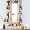 thumbnail image 4 of DESIGN ART Designart 'Obsidian Bloom 13' Traditional Mirror - Printed Wall Mirror 27.6 in. wide x 39.4 in. high, 4 of 5
