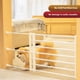 thumbnail image 2 of Bewildely Puerta de seguridad escalable para cachorros, puerta de escalera, aislamiento para bebés y mascotas (blanca) Decoración del hogar Altura 36cm, 2 of 6