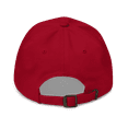 thumbnail image 4 of Bada Bing! Sopranos Dad Hat Embroidered Adjustable New Jersey Mafia Camo (Cranberry), 4 of 6
