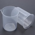 thumbnail image 2 of 4 Piezas de Vaso de Precipitados de Medicion de 50 Ml Vaso Graduado de Plastico Transparente para el Laboratorio, 2 of 5