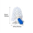 thumbnail image 2 of Good Grips Toilet Brush with Rim-Cleaner Replacement Head, White, Plastic Handle, 10-Inch, 2 of 4