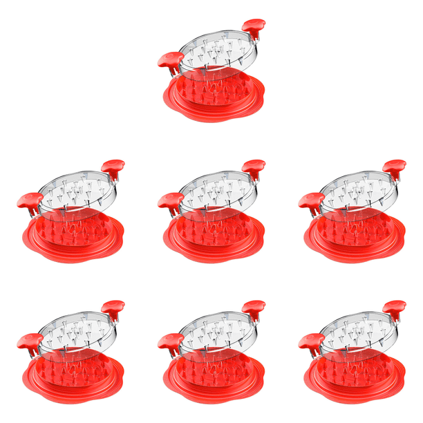 Paleta Pechuga Pollo Con Tapa Máquina Trituradora Carne para Cerdo () Rojo