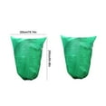 thumbnail image 2 of Winter Plants Protection Covers for Trees & Shrubs | 2-Pack Waterproof Windproof Cold Weather Bags with Zipper | Garden Yard Winterizing, 2 of 9