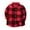 Red, variant on Ashirexll Plaid Button Up Shirts for Kids Long Sleeve Turndown Collar Fall Outerwear Casual Layering Piece Comfortable Wear
