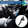 thumbnail image 3 of Palancas de freno y embrague cortas para Honda, Kawasaki, Suzuki y Yamaha, ajustables, palanca de freno de motocicleta de aleación de aluminio, negro sólido, 3 of 6