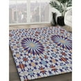thumbnail image 2 of Ahgly Company Indoor Square Patterned Purple Novelty Area Rugs, 8' Square, 2 of 6
