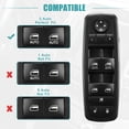 thumbnail image 4 of Unique Bargains Car Front Left Driver Side Master Power Window Switch for Chrysler 300 2011-2015 68139805AD, 4 of 7
