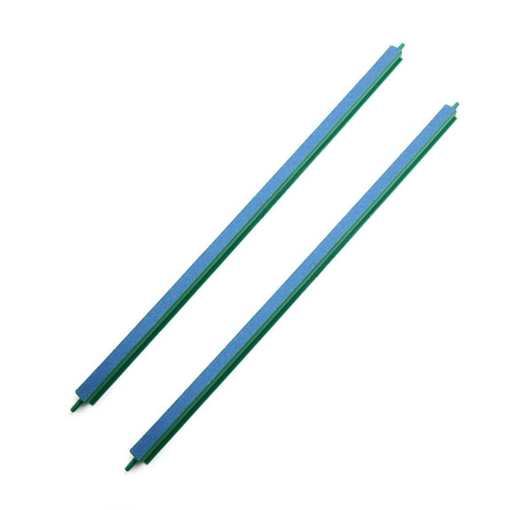 Unique Bargains 2pcs 18inch Airstone Aerator Bubble Diffuser Bar Aquarium Air Pump Accessories