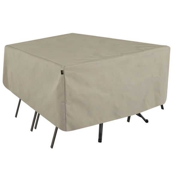Modern Leisure Chalet 72" x 44" x 23" Beige Rectangle Patio Furniture Set Cover