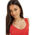 thumbnail image 3 of Dorothy Perkins Femmes Tacheté Robe Mi-Longue Strappy Petite, 3 of 4
