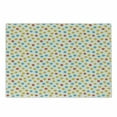 thumbnail image 1 of Polka Dot Cutting Board, Colorful Brush Ink Art Inspired Smudged Polka Dots Pattern on White Background, Decorative Tempered Glass Cutting and Serving Board, Small Size, Multicolor, by Ambesonne, 1 of 1