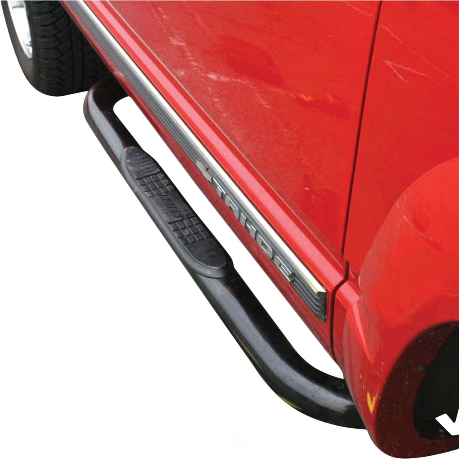 Aries Automotive 3" Round Side Bars Fits select: 1988-2000 CHEVROLET GMT-400, 1995-1999 CHEVROLET TAHOE