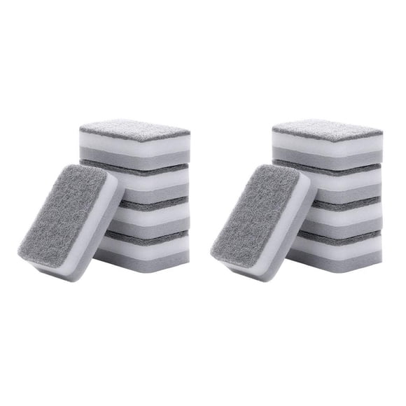 Cateissary Pack of 5 Sponge Dishwashing Countertop Bowls Absorbent Water Dishes Scrubber Cleaning for Household Bathroom Restaurant Fuerza/5 piezas 2Conjunto