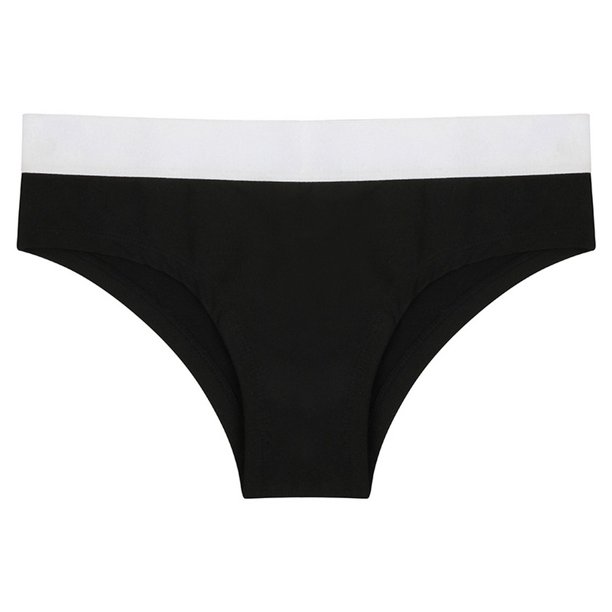 SF - Calzoncillos Modernos para Mujer (Blanco/Negro)