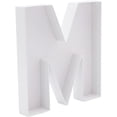 thumbnail image 1 of 8" Fillable Cardboard Letter Shaped Box Paper Mache Birthday Party Sweets Candy Tray (M), 1 of 5