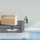 thumbnail image 2 of Caja de almacenamiento y archivador de escritorio acrílico para cafetería, entrada, dormitorio, decoración del hogar, adorno de mesa único, regalo nav, 2 of 8