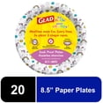 thumbnail image 1 of Glad For Kids 8.5" Unicorn Round Paper Plates 20 ct, 1 of 5