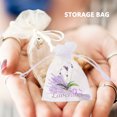 thumbnail image 3 of 50 bolsitas vacías de lavanda con cordón, pequeñas bolsas de malla para guardar en el armario y fragancias, bolsas de tela violeta claro para flores secas y especias., 3 of 7