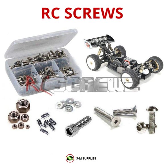 RCScrewZ Stainless Screw Kit swz012 for Sworkz S35-3e 1/8 Buggy SWX910027 RC Car | SET
