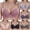 Beige, variant on Plus Size Women's Lace Balconette Bra Bow Detail Push Up Posture Support Comfort Underwire Lingerie for Women with Molded Cups for Work and Casual Daily Wear F Cup 50F