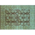 thumbnail image 1 of Ahgly Company Indoor Rectangle Oriental Light Blue Traditional Area Rugs, 3' x 5', 1 of 4