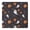 Halloween-768, variant on Halloween Themed Elastic Edge Table Cover 36x36 Inch Square - Features Festive Ghosts and Pumpkins Pattern for Seasonal Decor