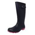 thumbnail image 1 of Women's Olivia Navy Knee-High Rubber Rain Boot - 6M, 1 of 3
