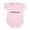 Petal Pink, variant on CafePress - Sidekick Infant Bodysuit - Baby Light Bodysuit, Size Newborn - 24 Months