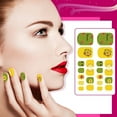 Kids Nails Nail Stickers Women Girls Toe Nail Stickers Waterproof Self