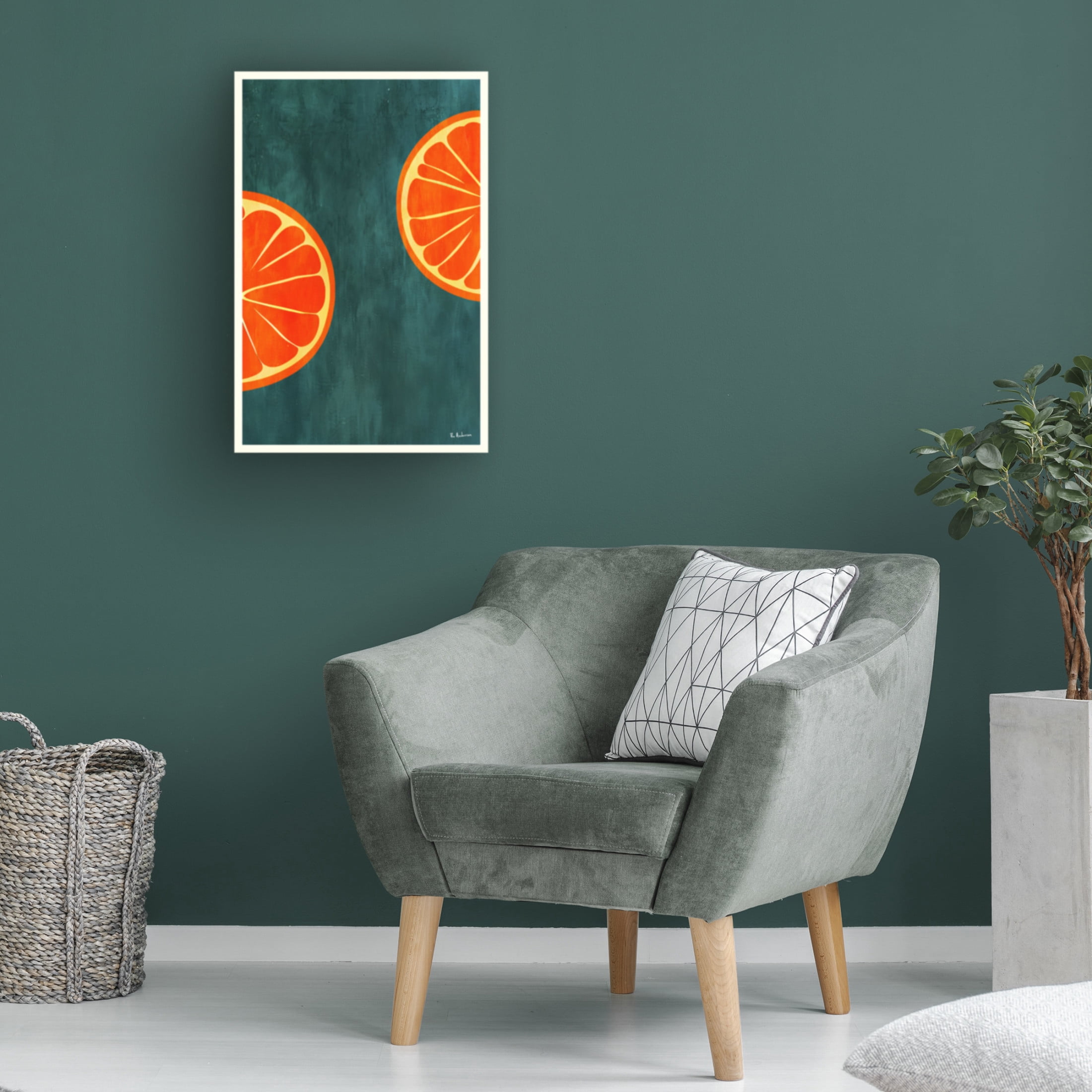 Canvas Wall Art - Bo Anderson 'You And Me' Wall Art for Living Room, Bedroom, or Office D?cor by Trademark Fine Art - 12 x 19 Inches