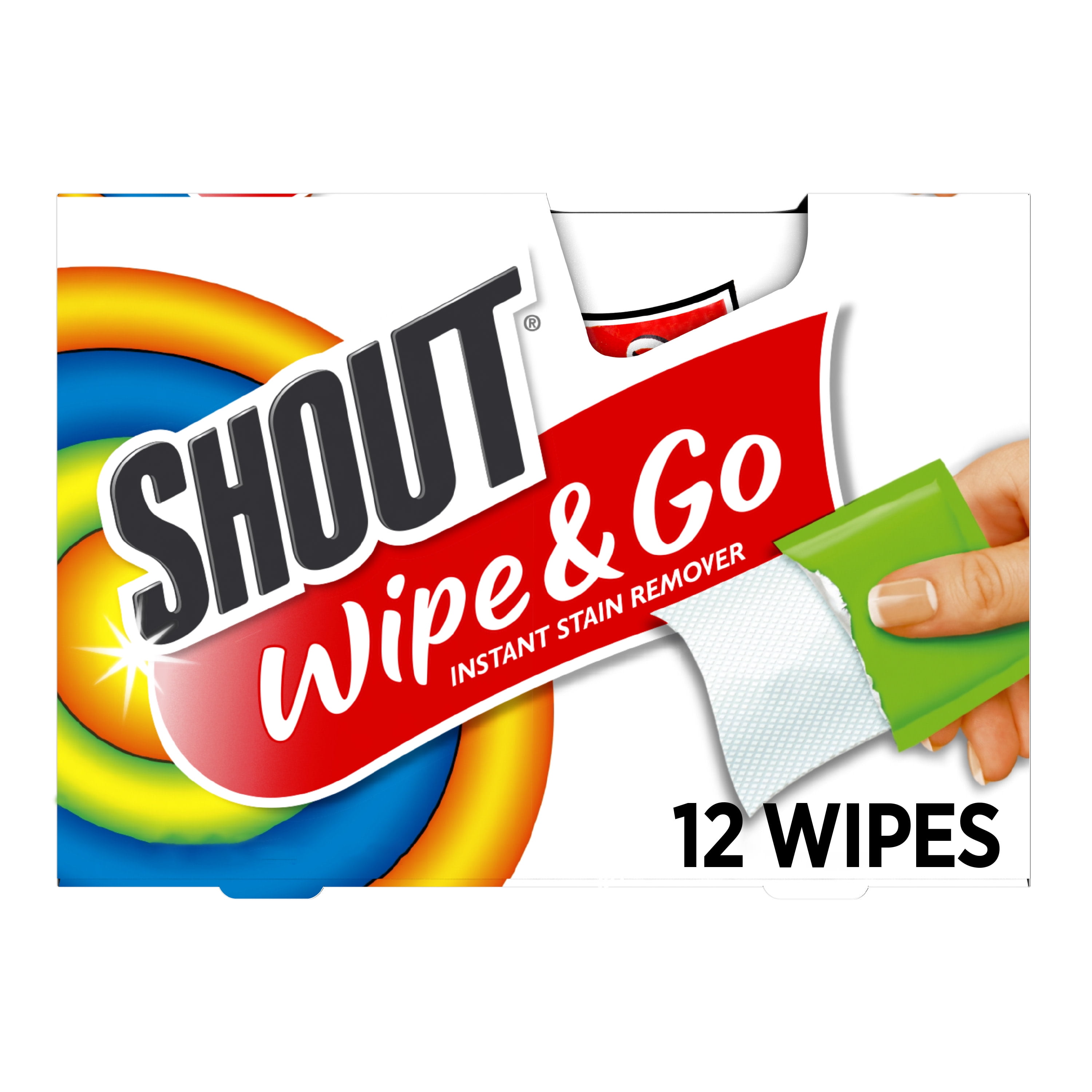 Pack of 2 Total 160 Shout Wipes Great For Messes case of 80 New Shout Wipes 