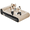 Khaki Black, variant on SBUSFGT Queen Size Air Mattress with Headboard, 16" High Inflatable Bed with Built-in Pump, 660 LBS Support, Flocked Blow Up Mattress for Home Guests, Camping & Apartment