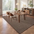 thumbnail image 5 of Noahas Soft Low Pile Rug Modern Area Rugs for Bedroom Living Room,Suitable for Boys Girls Teenagers and Adults with Super Soft Touch , Brown-white , 5' x 8', 5 of 8
