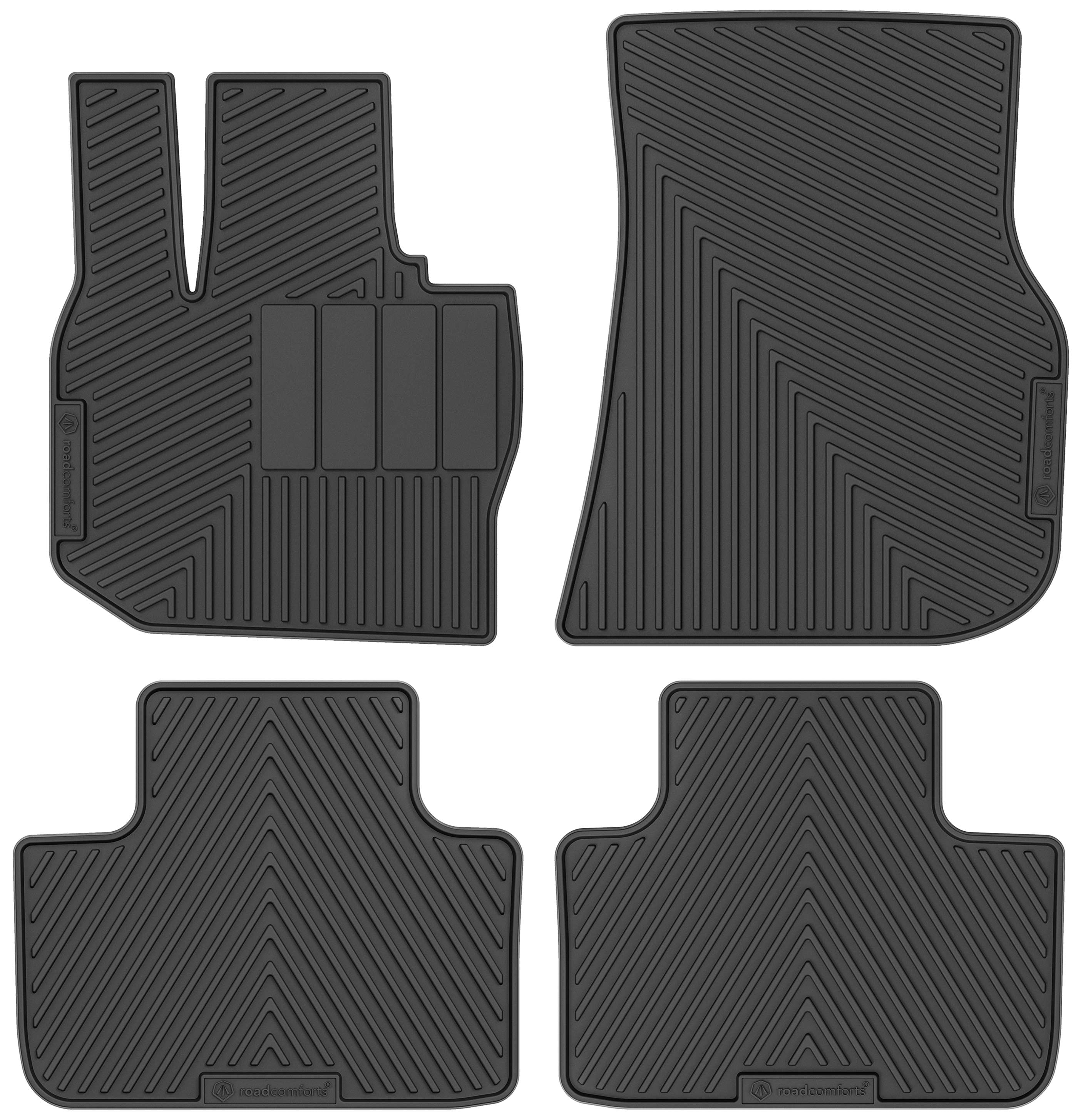 Road Comforts 4 Piece Set Standard Custom Fit Floor Mat