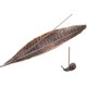 thumbnail image 1 of Incense Holder Ash Catcher, Natural World Long Incense Burner With Snail Incense Holder Home Decor Accessories (red Copper), 1 of 5