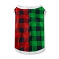 thumbnail image 3 of Family Matching Christmas Pajamas Reindeer Long Sleeve Tops Plaid Pants, 3 of 9