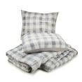 thumbnail image 4 of Makers Collection Maddie Gray Cotton 5-Piece Comforter Set, King, 4 of 8