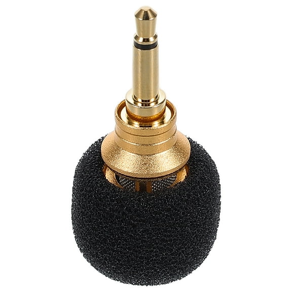 FRCOLOR Mini Microphone Small Phone Microphone Portable Tiny Plug-In Mic For Laptop And Pc Voice Video Recording Karaoke Singing Vlogging