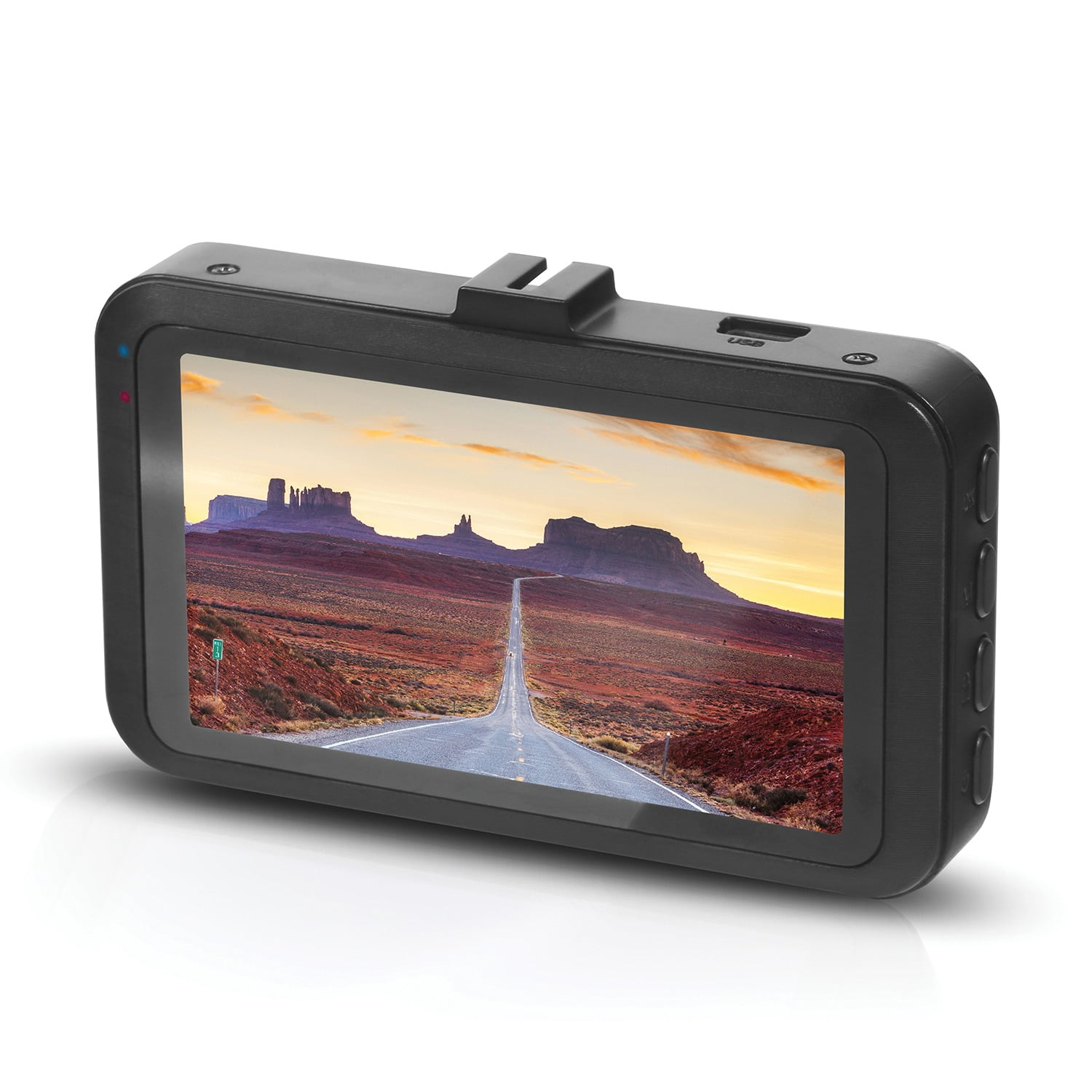 MNCD350X 2-Channel 1080p Dash Camera w/2.7 LCD & Interior Camera