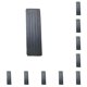 thumbnail image 1 of Sidaley Cubierta de la puerta de la Plástico antideslizante Ruther Superposición embolsada en diferentes cantidades Fácil instalación Type1 NO1, 1 of 6