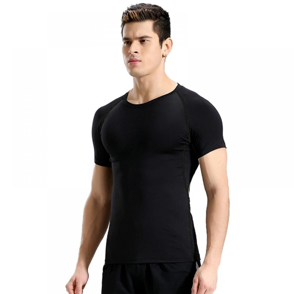 Magazine Men's Compression Sports Clothers, Quick-drying Athletic Short ...
