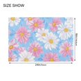 thumbnail image 4 of Yayeee Bath Rug for Bathroom Floor Non Slip Contour Fluffy Soft Absorbent Mat, 20"x24", Pink Daisy, 4 of 7