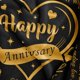thumbnail image 2 of LHSHID Happy Anniversary Blanket Gifts Anniversary Romantic Gifts for Him/Her Gifts for Wife/Husband/Boyfriend/Girlfriend Anniversary Anniversary Wedding Gifts for Women/Men 30"x40", 2 of 7
