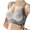 Gray, variant on ZZwxWA Bra Super Gather Bra Wireless Push-Up Bra, Lifting Anti-Sagging Wireless Push-Up Bra, Bras for Senior Women