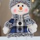 thumbnail image 2 of Figura Muñeco Nieve Felpa Tela Regalos Multiusos Navidad para, 2 of 9