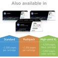 thumbnail image 2 of HP 410X 410A SET | CF410X High Yield , CF411A, CF412A, CF413A |  HP Color LaserJet Pro M452 Series, M377dw, MFP 477 Series, 2 of 2