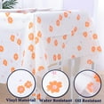 thumbnail image 4 of PiccoCasa Tablecloth Vinyl Print Pattern Table Cover 42" x 60", White+Orange, 4 of 7